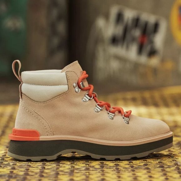 Sorel Hi Line Hiker Ceramic Major Hiking Boots Booties Shoes Flat Multi Size NEW - Picture 6 of 10